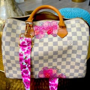 Authentic LV Damier Azur Speedy 30